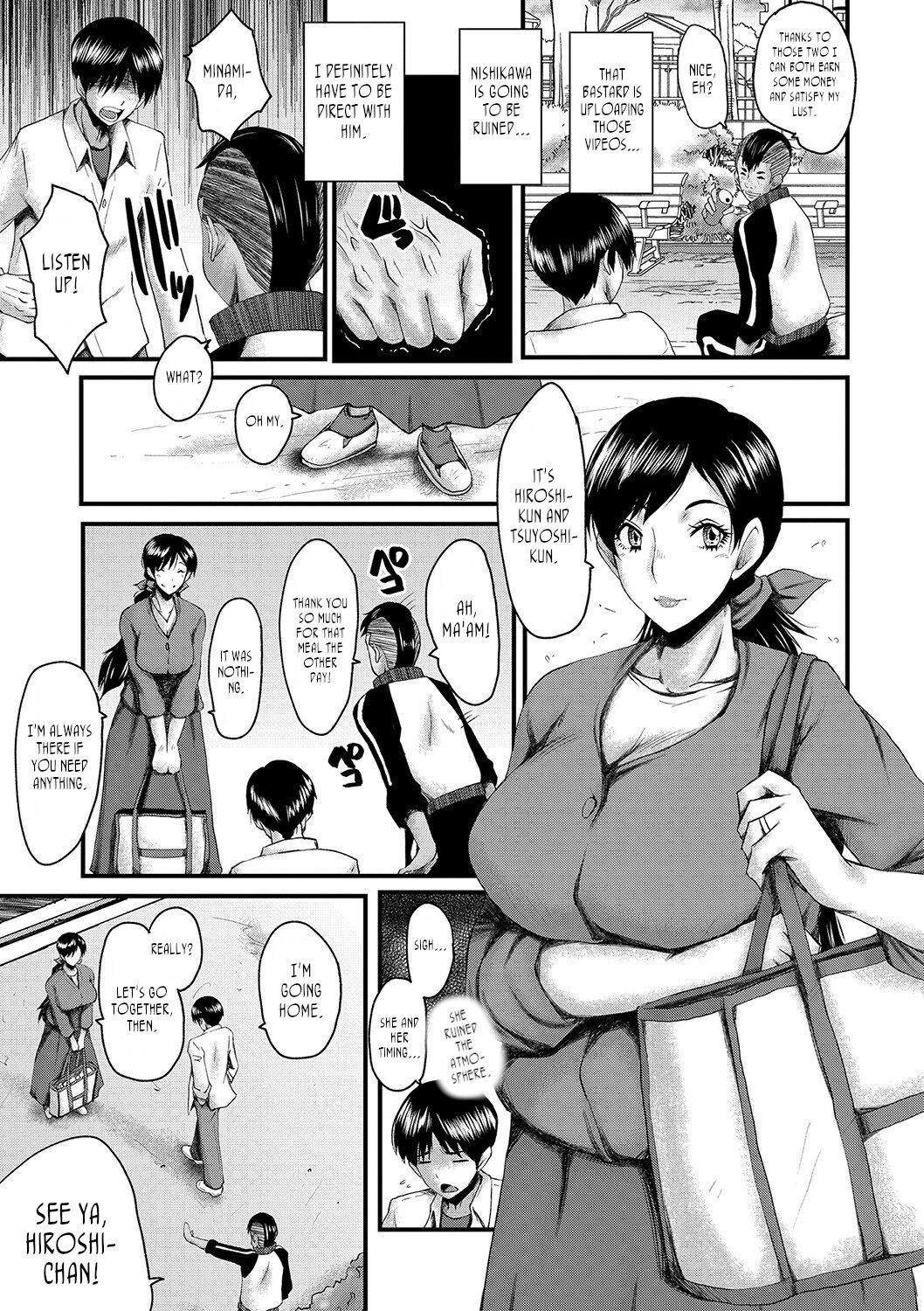 [SINK] Tomodachi, Osananajimi mo Kaa-san mo Netorareru Sono 4 | My friend stole away both my childhood friend and my mother, Part 4 [English] [joobuspaidatr] image number 7