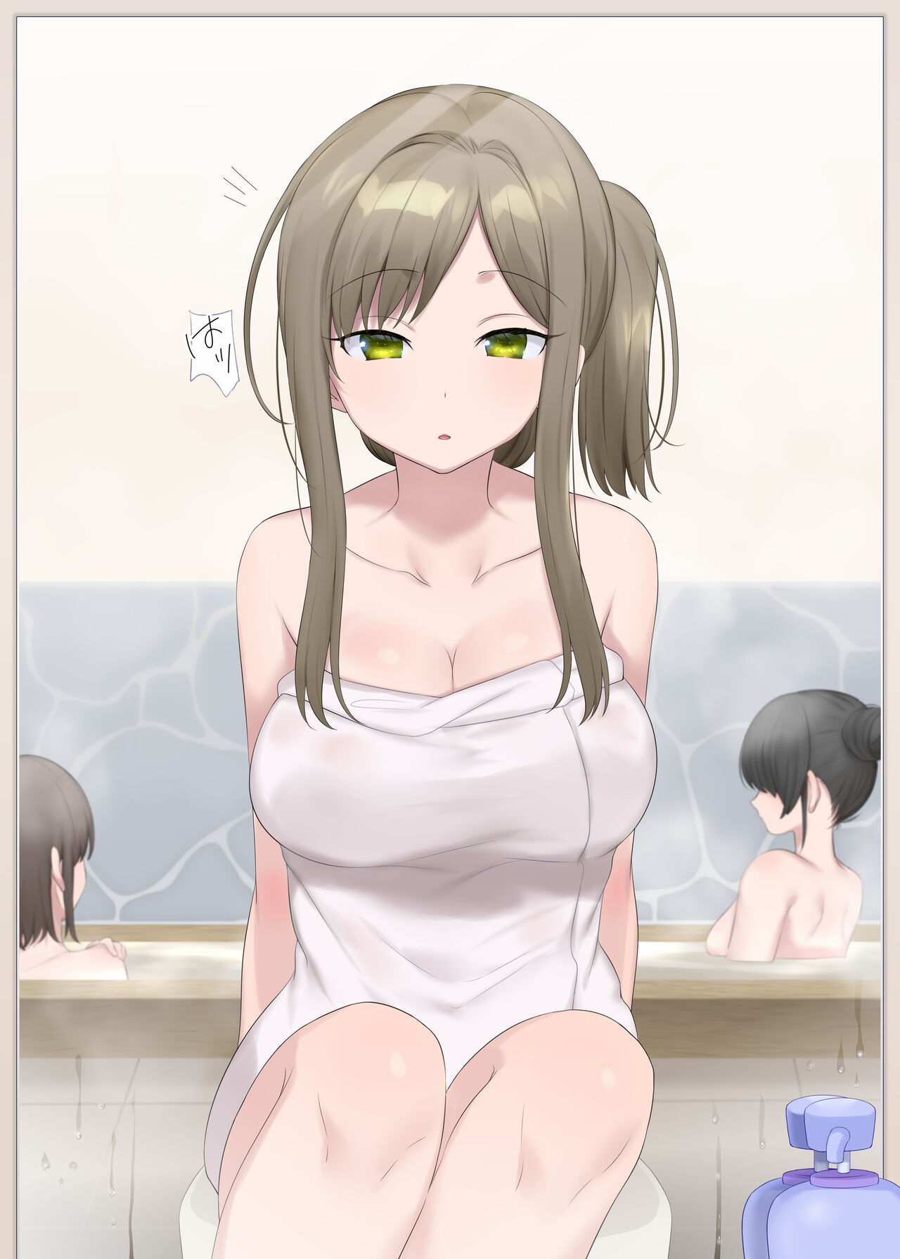 [Hiiragi Popura] Hyoui Appli ~Sentou de Relax-chuu no Joshidaisei no Baai~ [Chinese] numero di immagine  9