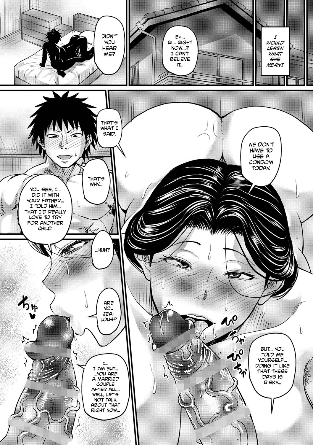 [Jirou] Kono Onna wa Ore no... Mom is Mine... Chapter 1-4 [English] [Digital] [less censored ver.] 82eme image