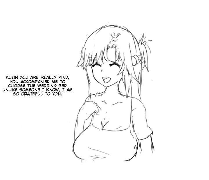 [质yitiaomiao] Asuna and Klein buying new bed. image number 2