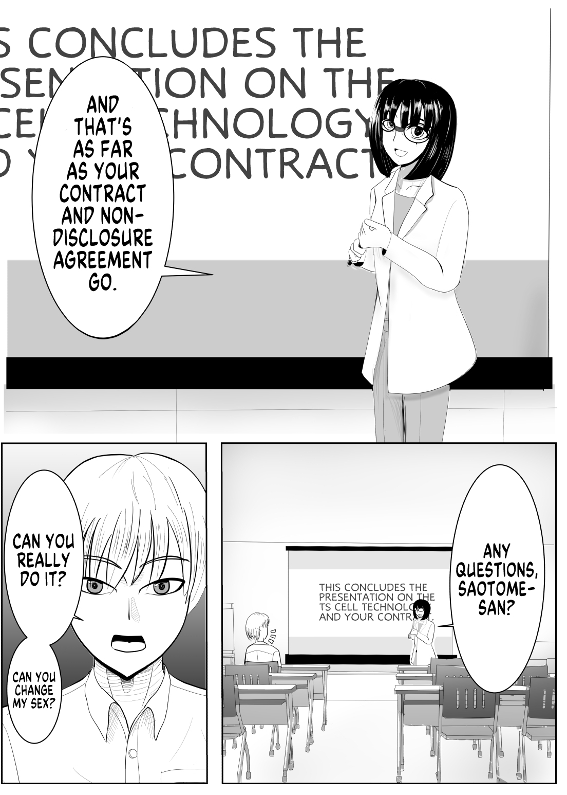 [Tansan Protein no kai (Tansan Protein Kashiwagi)] TS o Suru. Seidorei ni Naru | Change Sex and Become a Sex Slave [English] [GTF] изображение № 4