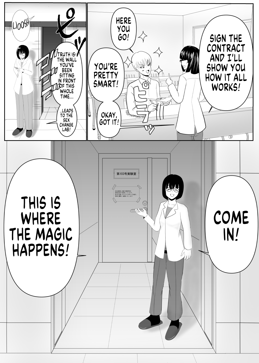 [Tansan Protein no kai (Tansan Protein Kashiwagi)] TS o Suru. Seidorei ni Naru | Change Sex and Become a Sex Slave [English] [GTF] изображение № 6