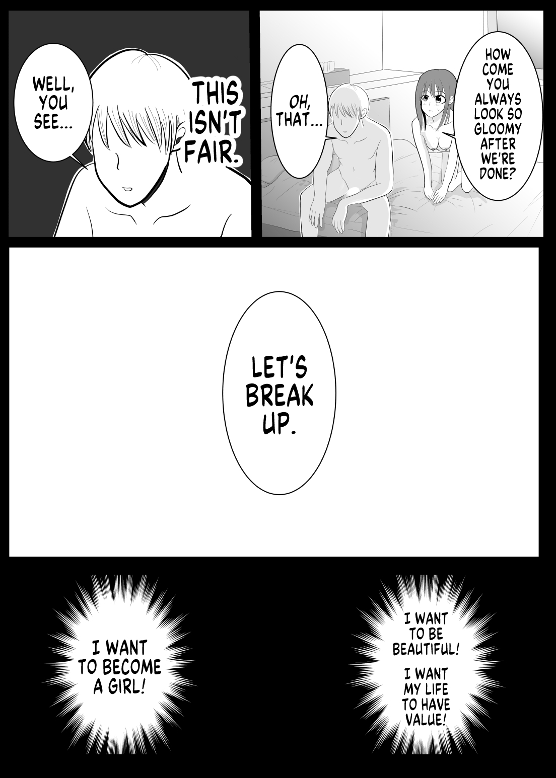 [Tansan Protein no kai (Tansan Protein Kashiwagi)] TS o Suru. Seidorei ni Naru | Change Sex and Become a Sex Slave [English] [GTF] изображение № 19