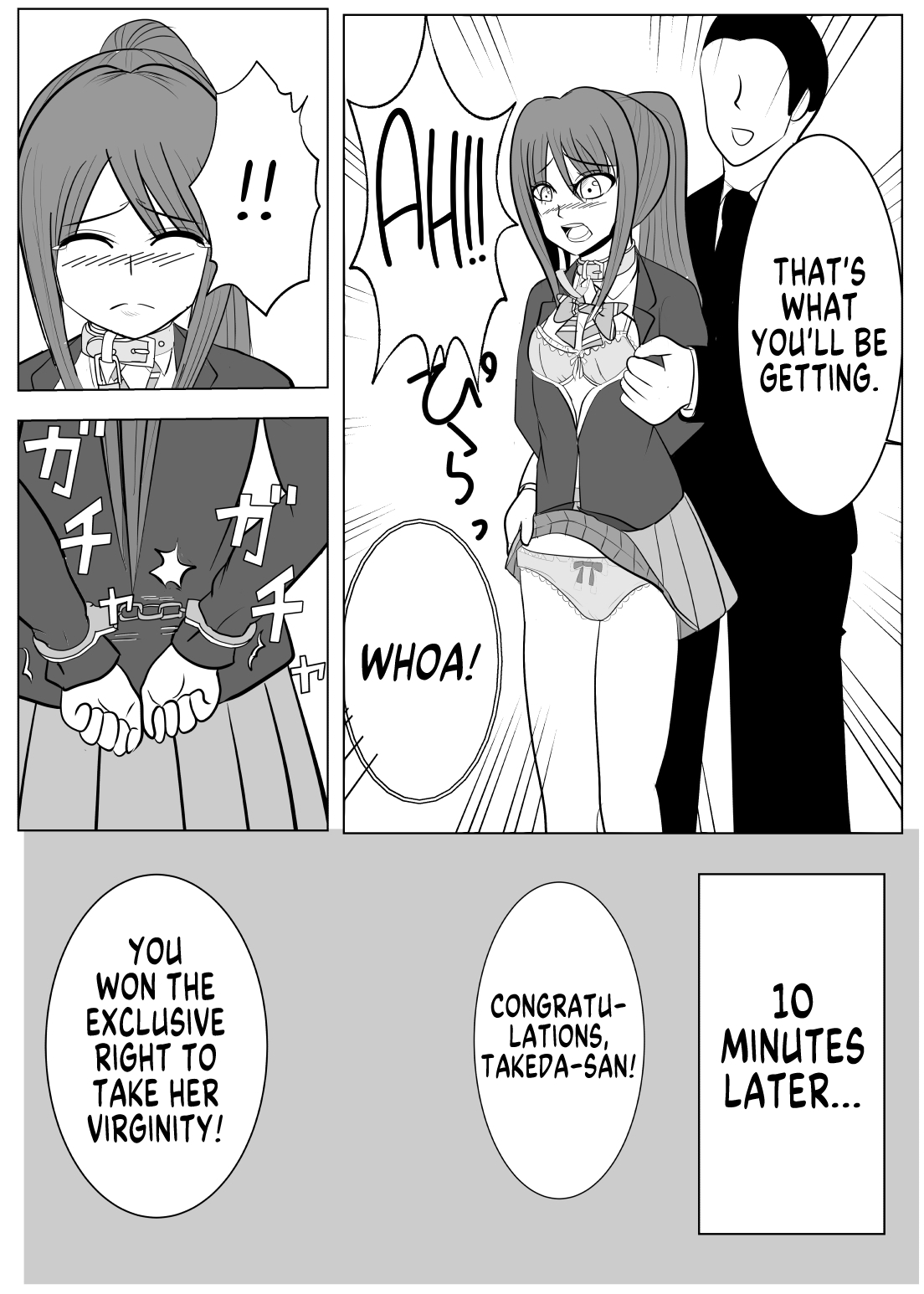 [Tansan Protein no kai (Tansan Protein Kashiwagi)] TS o Suru. Seidorei ni Naru | Change Sex and Become a Sex Slave [English] [GTF] изображение № 53