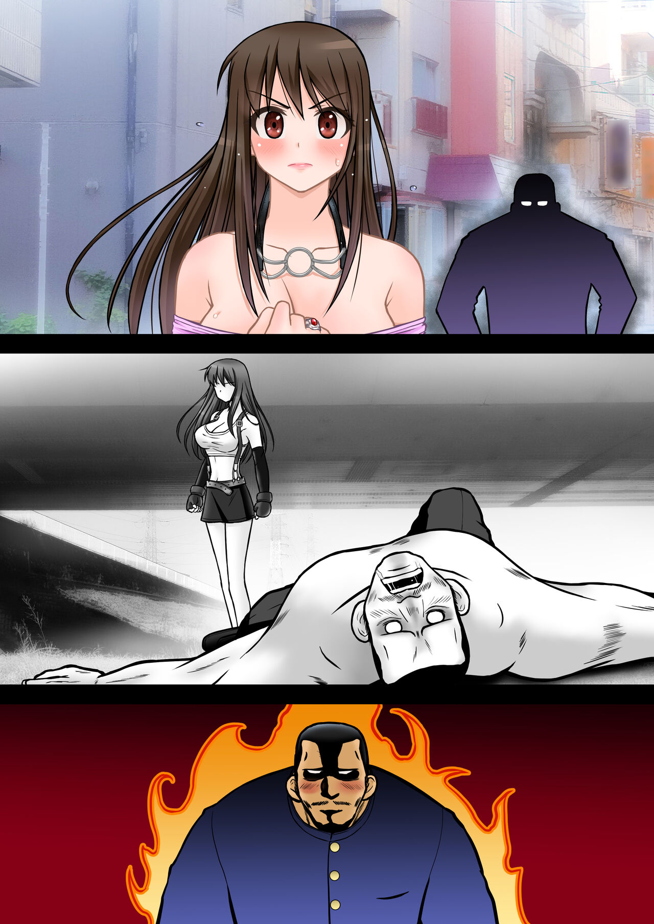 [Tsujimoto An (Tsujimoto Junpei)] Madou Keisatsu Reina Chijoku no Otsukai Stage 2-2 numero di immagine  45