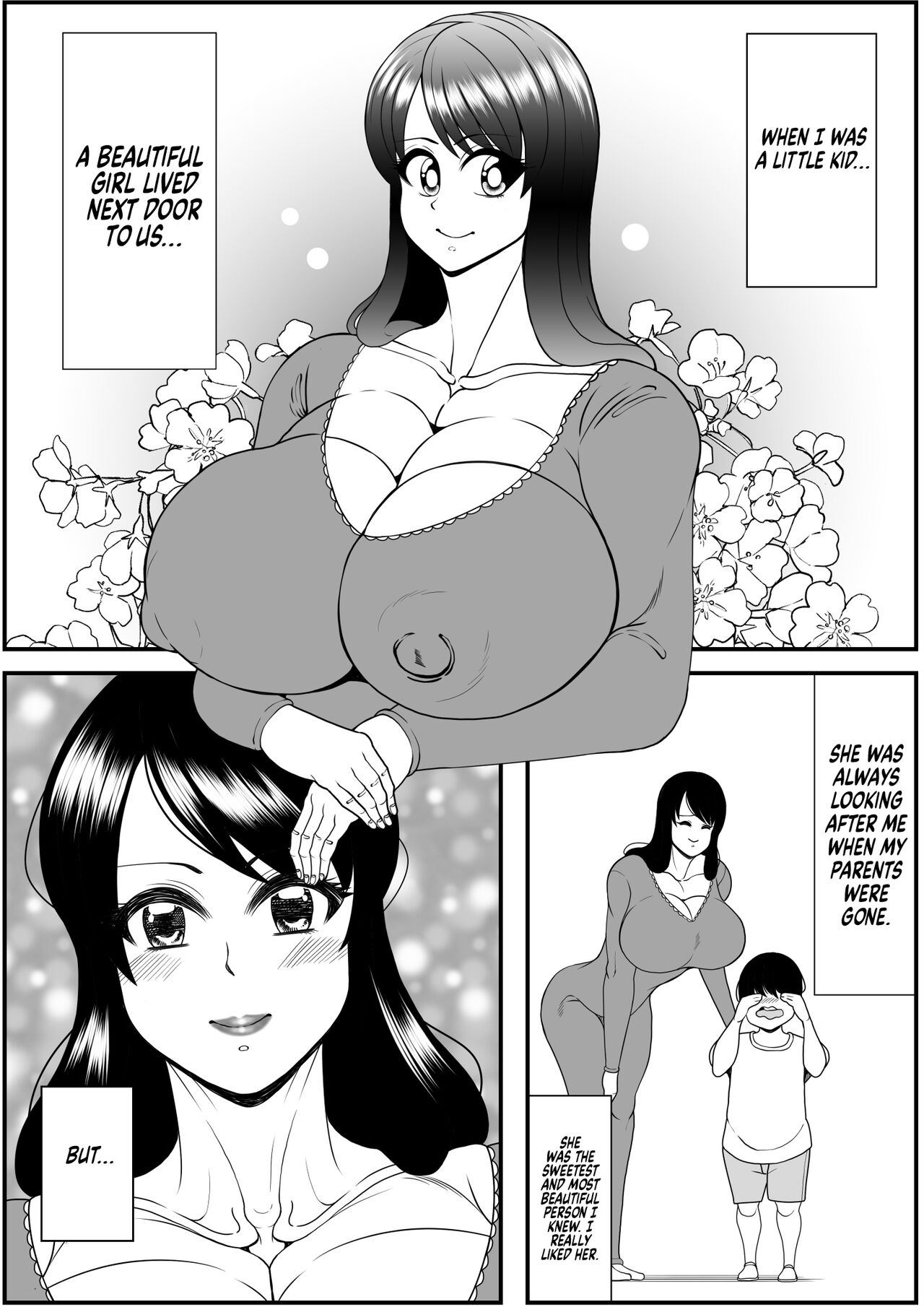 [Nekorondoru (Tokei)] My old babysitter, who I haven’t seen in ten years, has gained weight and became monstrous | Zutto Akogarete Ita Otonari no Onee-san ni 10-nenburi ni Atte Mitara Kusodebu Monster to Kashite [English] [Digital] Bildnummer 1