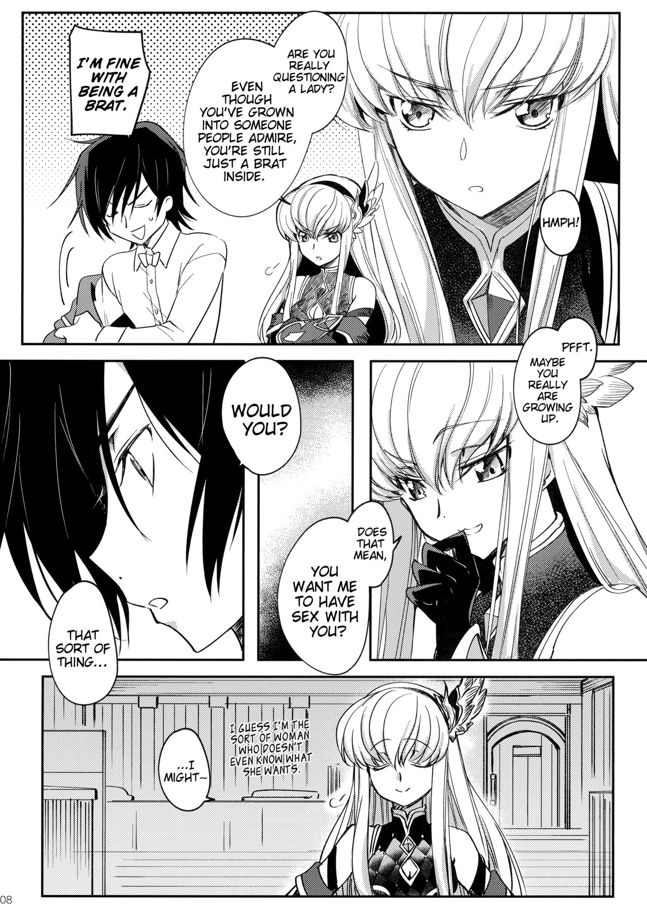 (C96) [CREAYUS (Rangetsu)] Ultramarine Noise (Code Geass: Lelouch of the Rebellion) [English] [EHCove] numero di immagine  8