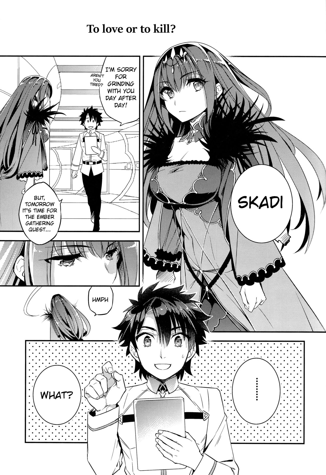 (C96) [Crazy9 (Ichitaka)] C9-39 W Scathach to (Fate/Grand Order) [English] [Clog] 3eme image