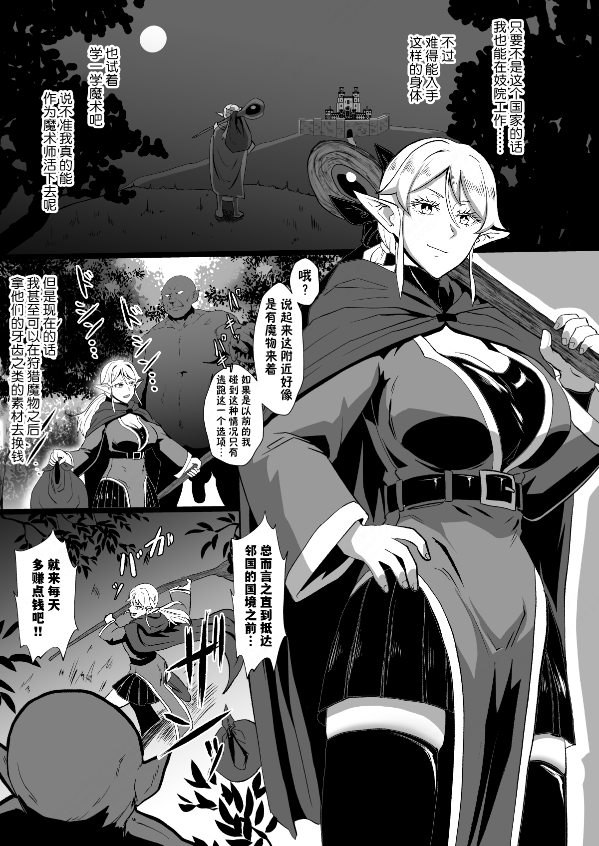 [Hotel Shikinseki (Protohotel)] Irekawari no Wana ~Elf Majutsushi Liza no Kikan~ [Chinese] [貉耳萌个人汉化] [Digital] 이미지 번호 26