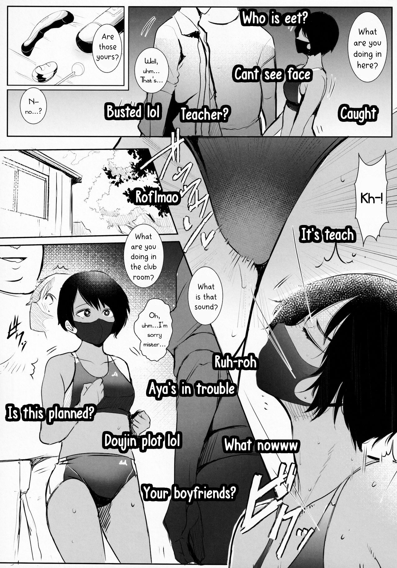 [Move From one Place to Heaven (Wes Heartland Smith)] Aya-chin no Asedaku Houkago Haishin (Aya-chan's After School Stream)[English][PhantomsJoker] numero di immagine  18