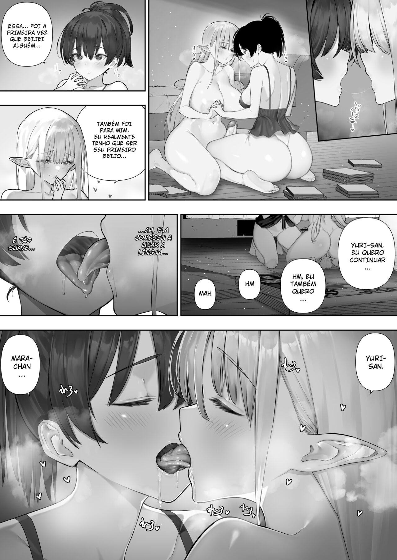 [Kawakami Masaki] Futanari no Elf [Portuguese-BR] [Boteco Hentai] image number 147