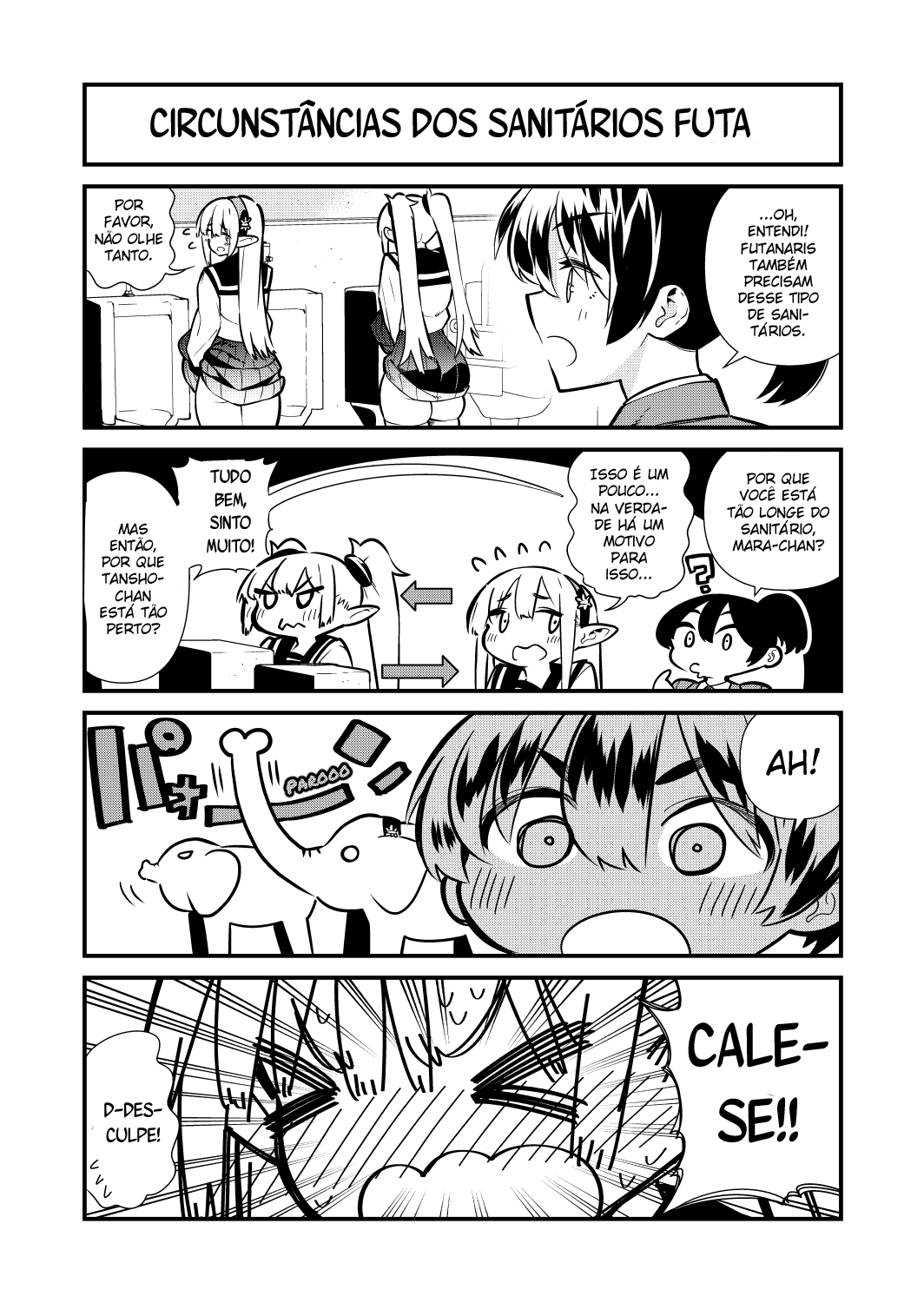 [Kawakami Masaki] Futanari no Elf [Portuguese-BR] [Boteco Hentai] image number 159