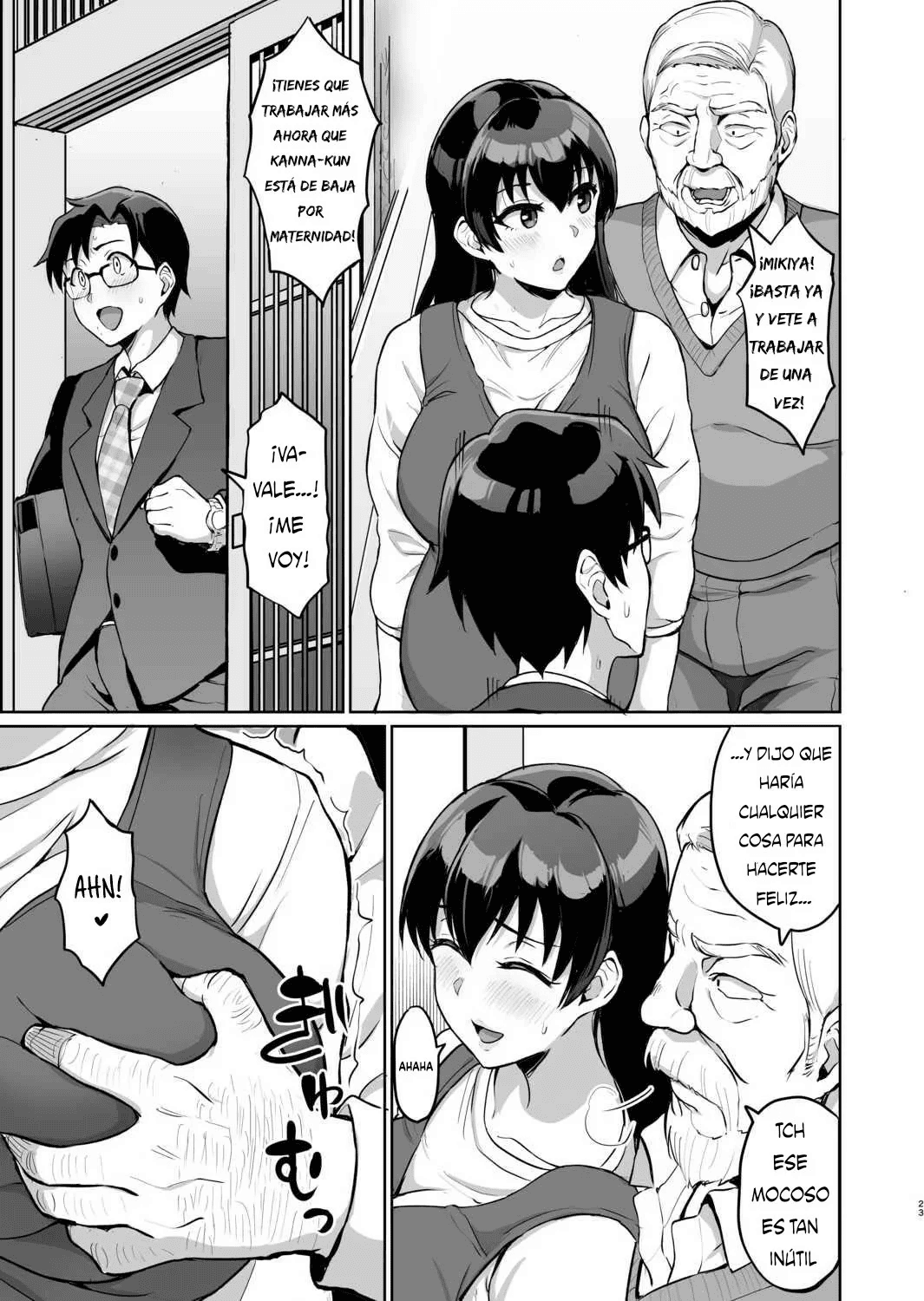 [Uyuu] Moto Papakatsu Aite to no Himitsu no SEX ~Gifu Kara no Teishuku Shiken~ 1-6 | Sexo a escondidas con mi Ex-Sugar Daddy 1-6 [Spanish] [Arthur Traducciones] 画像番号 167