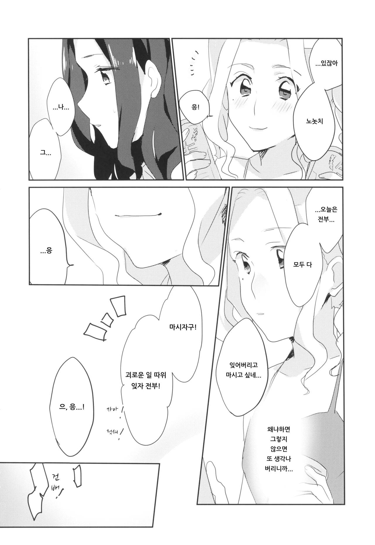 (Geinoujin wa Card ga Inochi! 13) [Red Chuck (Tyatubo)] Ano Hi kara Yottaikioi de Kawatte Shimatta. | 그날부터 술김에 변해버렸다。 (Aikatsu!) [Korean] [아이카츠! 갤러리] 画像番号 8