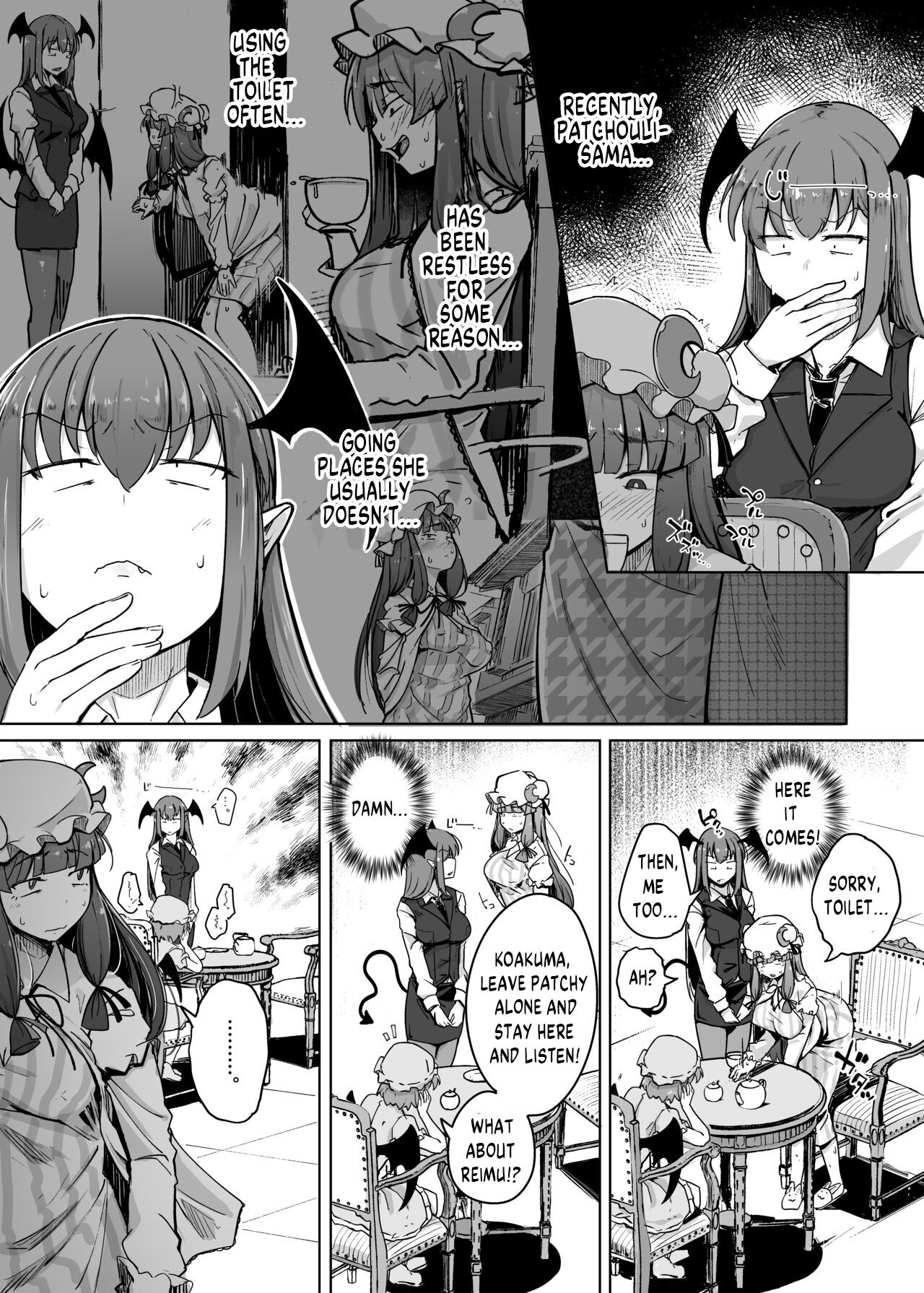 [Jikahatsudensho (flanvia)] Ana to Muttsuri Dosukebe Daitoshokan 5 | The Hole and the Closet Perverted Unmoving Great Library 5 (Touhou Project) [English] [Digital] 图片编号 4