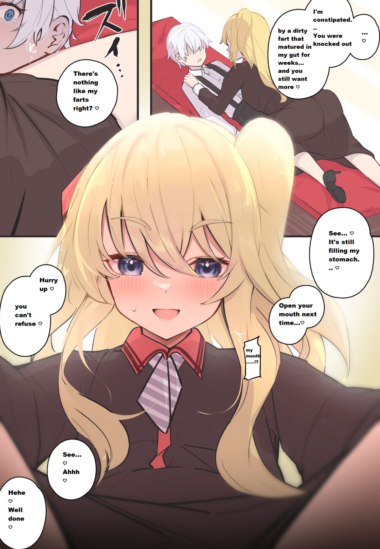 Maids farting their Master image number 9