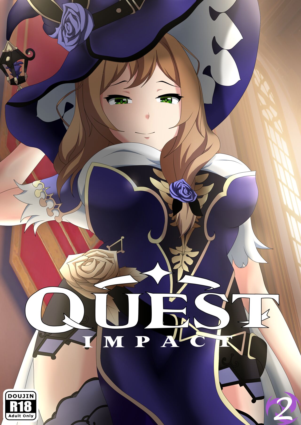 [EcchiArt] Quest Impact 2 (Genshin Impact) (uncensored) [English] image number 1