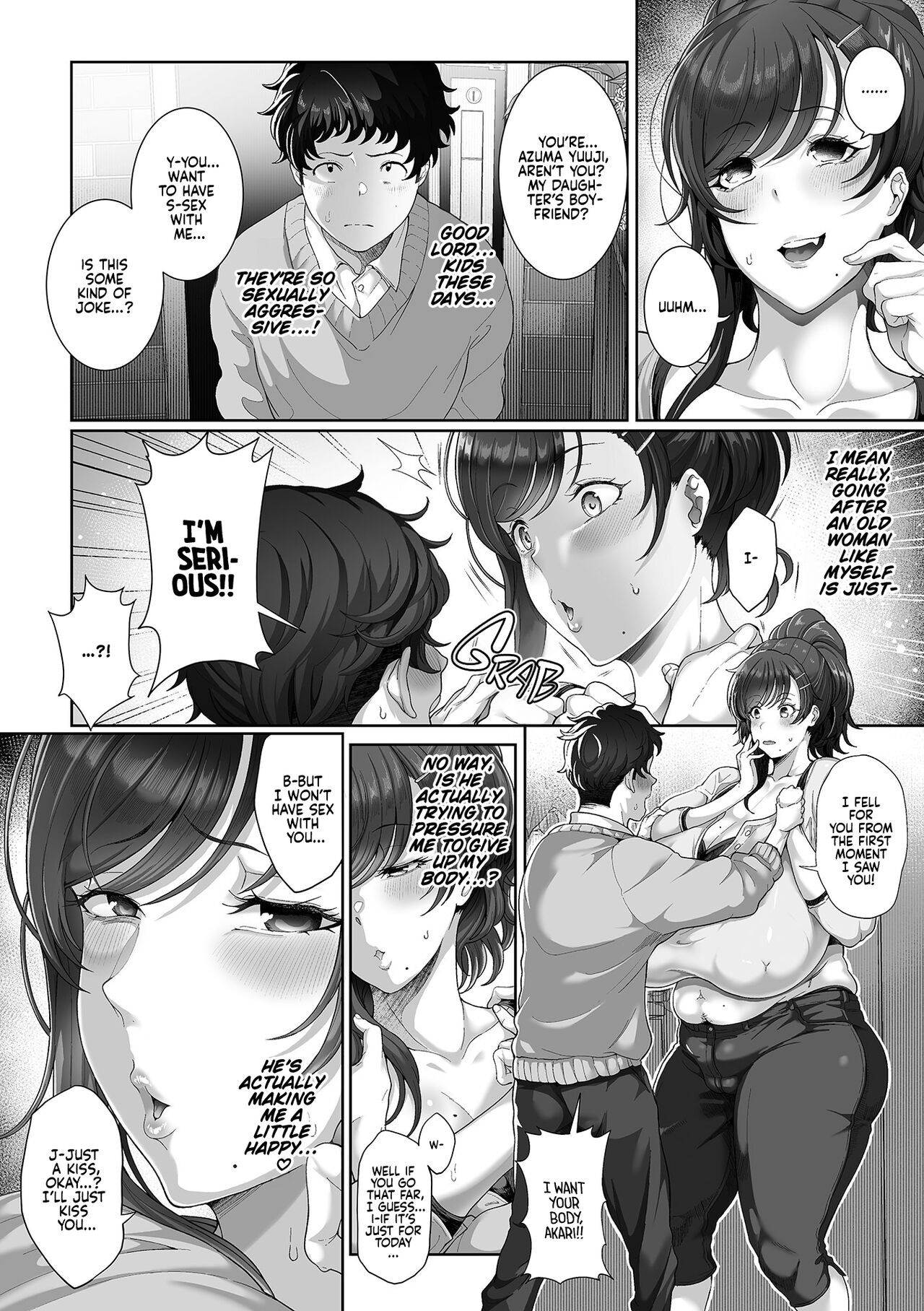 [Tawara Hiryuu] I Fucked My Daughter's Boyfriend (Bessatsu COMIC GEE Anthology Hitozuma datta Hame rareta!!) [English] [full tummy] изображение № 3