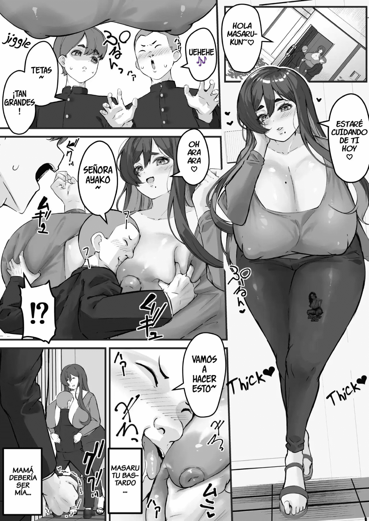 Madre Netorare - Mi Preciosa Madre Fue Follada Por Mi Amigo 图片编号 9