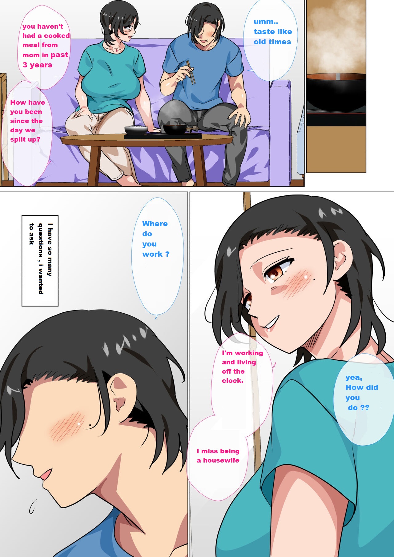 Hahaoya ni Kokuhaku Shitara Ichinichi dake Sex o Sasete Kureta Hanashi _ I Confessed to My MomShe Let Me Have a One-Day-Only Sex-Fest [2] [english][Fan translation] image number 11