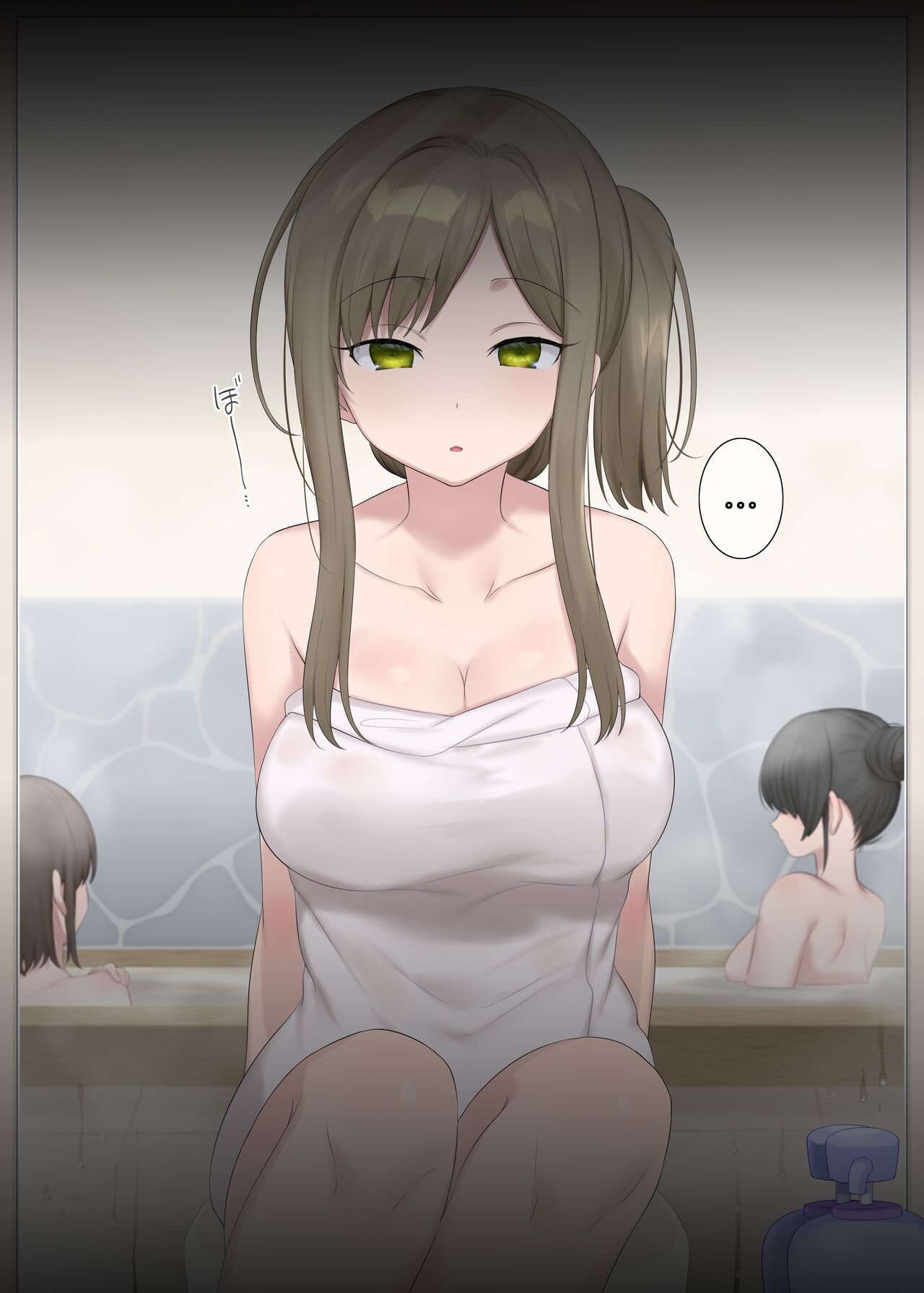 [Hiiragi Popura] Hyoui Appli ~Sentou de Relax-chuu no Joshidaisei no Baai~ | 빙의 앱 ~목욕탕에서 씻는중인 여대생의 경우~ [Korean] image number 7