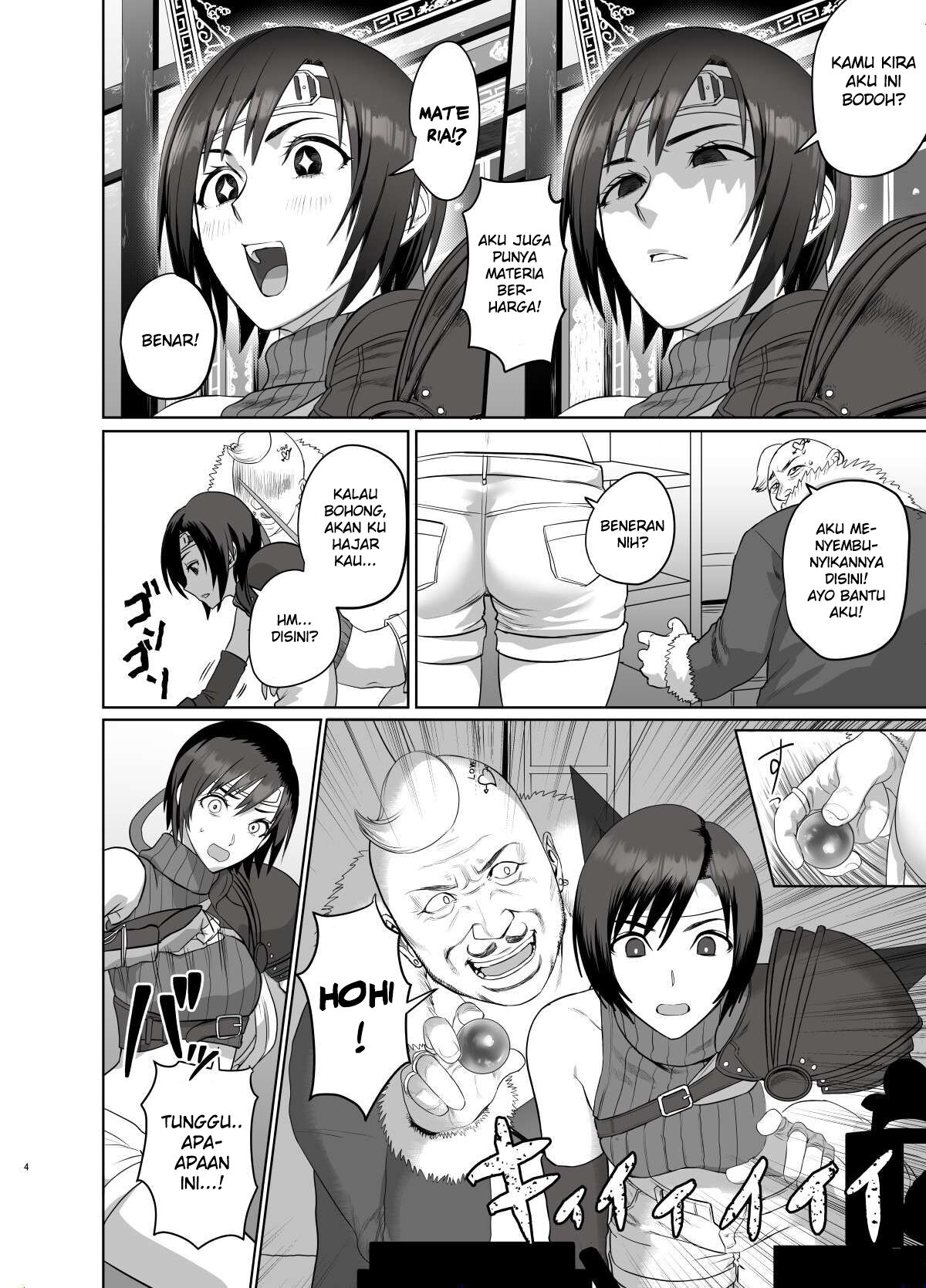 [Hebitunagary (SGK)] Slum no Don ni Otosareru (Final Fantasy VII) [Indonesian] [Gagak_Ireng] [Digital] numero di immagine  5