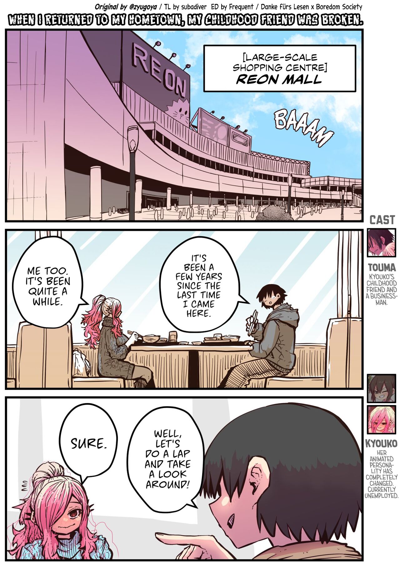 [Zyugoya] When I Returned to My Hometown, My Childhood Friend was Broken (MainStory+FANBOX) [English] (Ongoing) numero di immagine  37