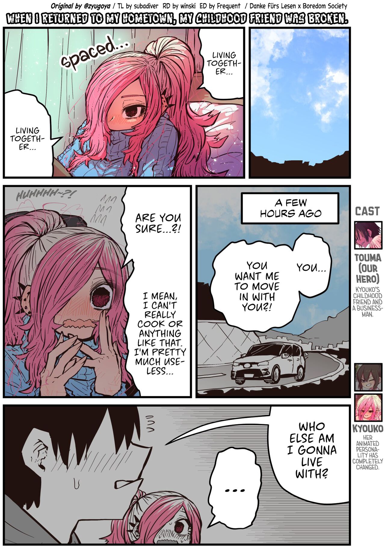 [Zyugoya] When I Returned to My Hometown, My Childhood Friend was Broken (MainStory+FANBOX) [English] (Ongoing) numero di immagine  65
