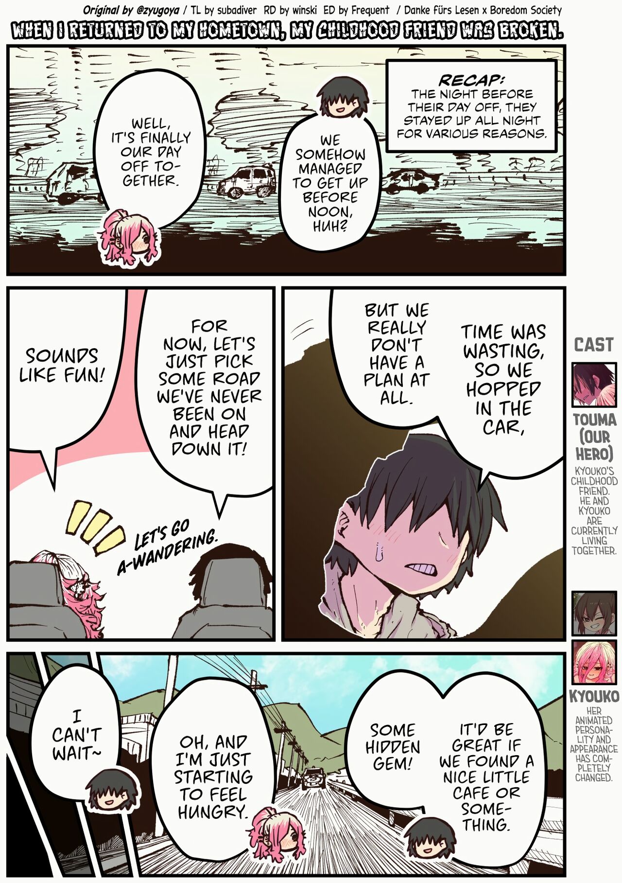 [Zyugoya] When I Returned to My Hometown, My Childhood Friend was Broken (MainStory+FANBOX) [English] (Ongoing) numero di immagine  100