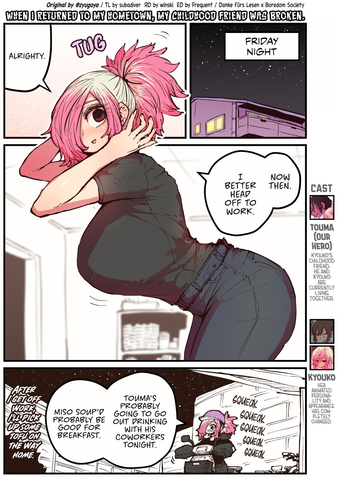 [Zyugoya] When I Returned to My Hometown, My Childhood Friend was Broken (MainStory+FANBOX) [English] (Ongoing) numero di immagine  116