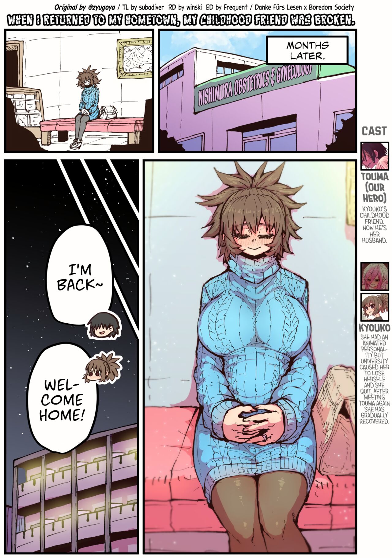 [Zyugoya] When I Returned to My Hometown, My Childhood Friend was Broken (MainStory+FANBOX) [English] (Ongoing) numero di immagine  140