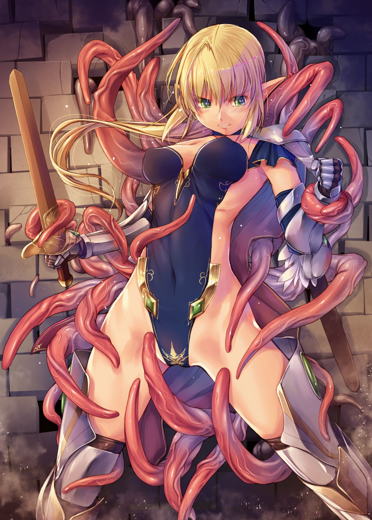 [Alem-Gakan (Kirishima Satoshi)] Dungeon Elf Legion [Digital] 19eme image