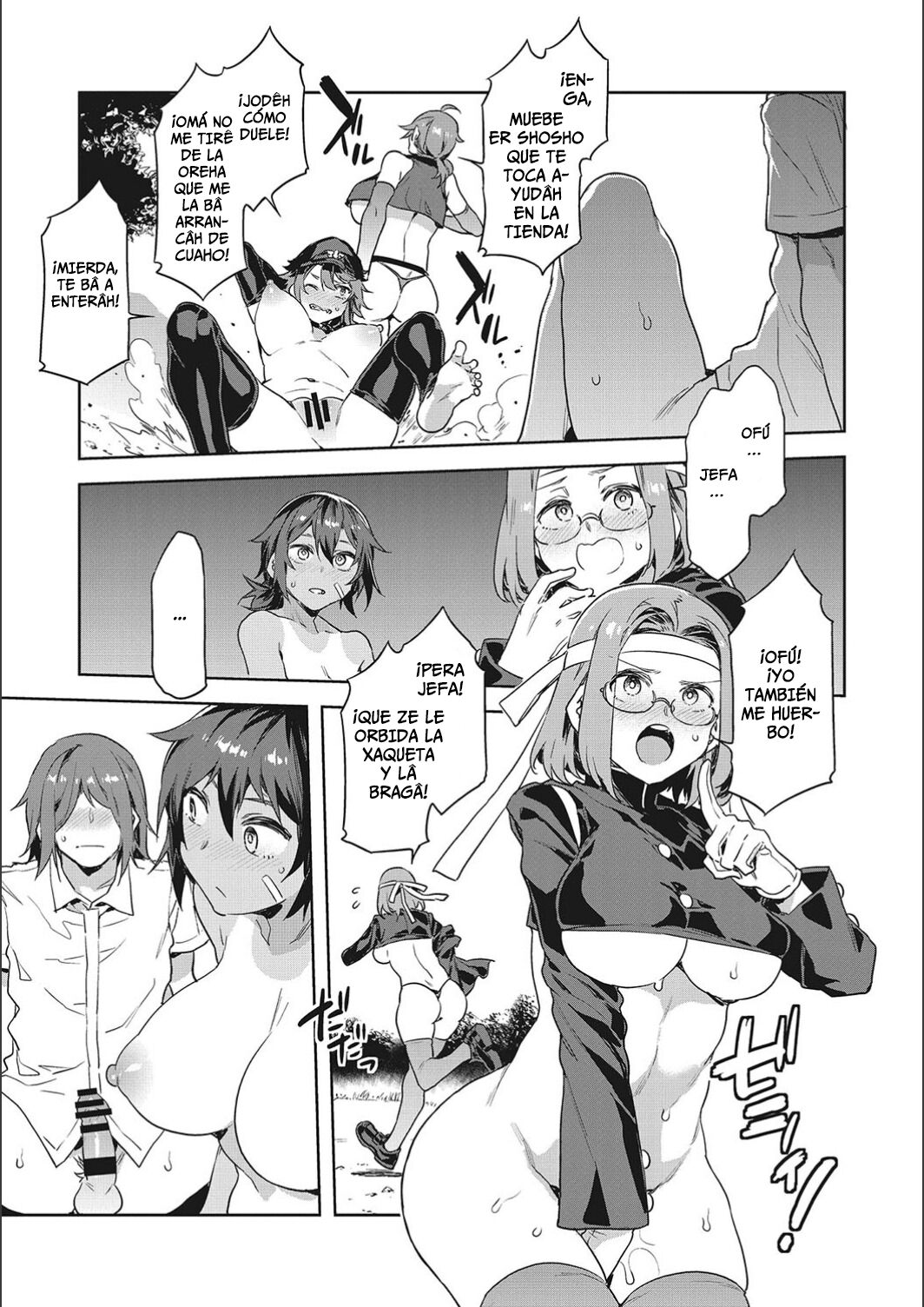 [Mizuryu Kei] Mis Amigas son Unas Sinvergüenzas [Andalusian Spanish] [Horchata Scans] numero di immagine  94