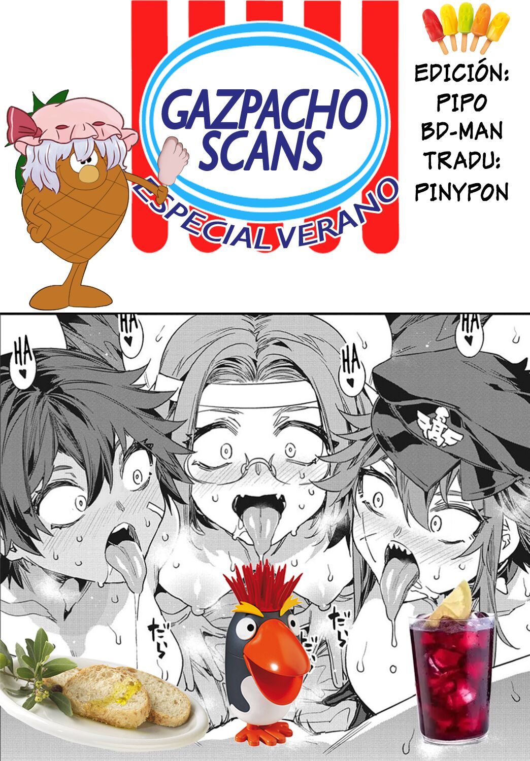 [Mizuryu Kei] Mis Amigas son Unas Sinvergüenzas [Andalusian Spanish] [Horchata Scans] numero di immagine  224