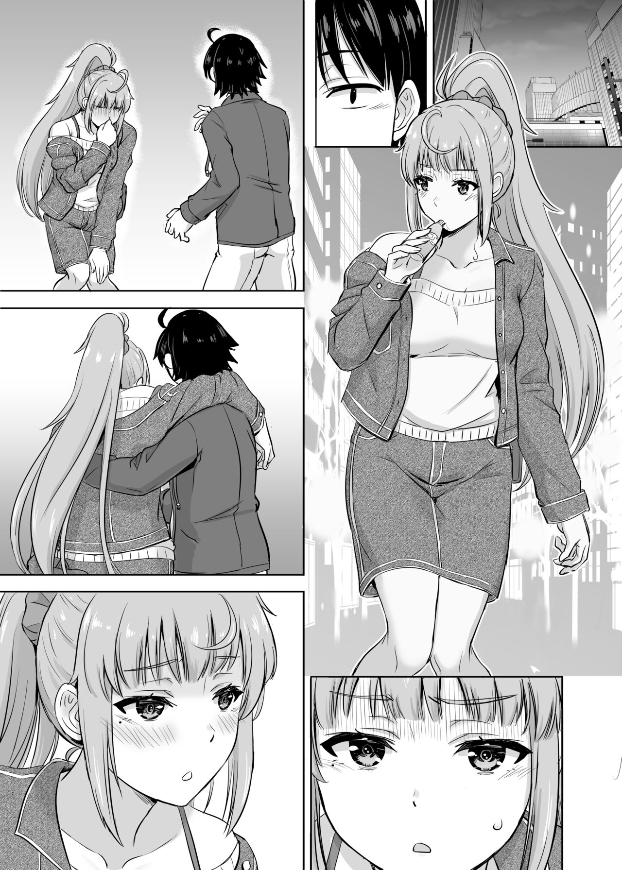 [Inanaki Shiki]  Ashi-san Saki Saki Manga (Yahari Ore no Seishun Love Come wa Machigatteiru.) numero di immagine  42