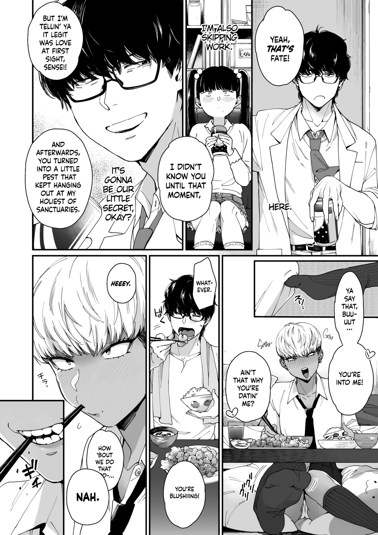 [BUTA] Kuro Gal à La Carte [English] [head empty + Zaku Scans] [Digital] 176eme image