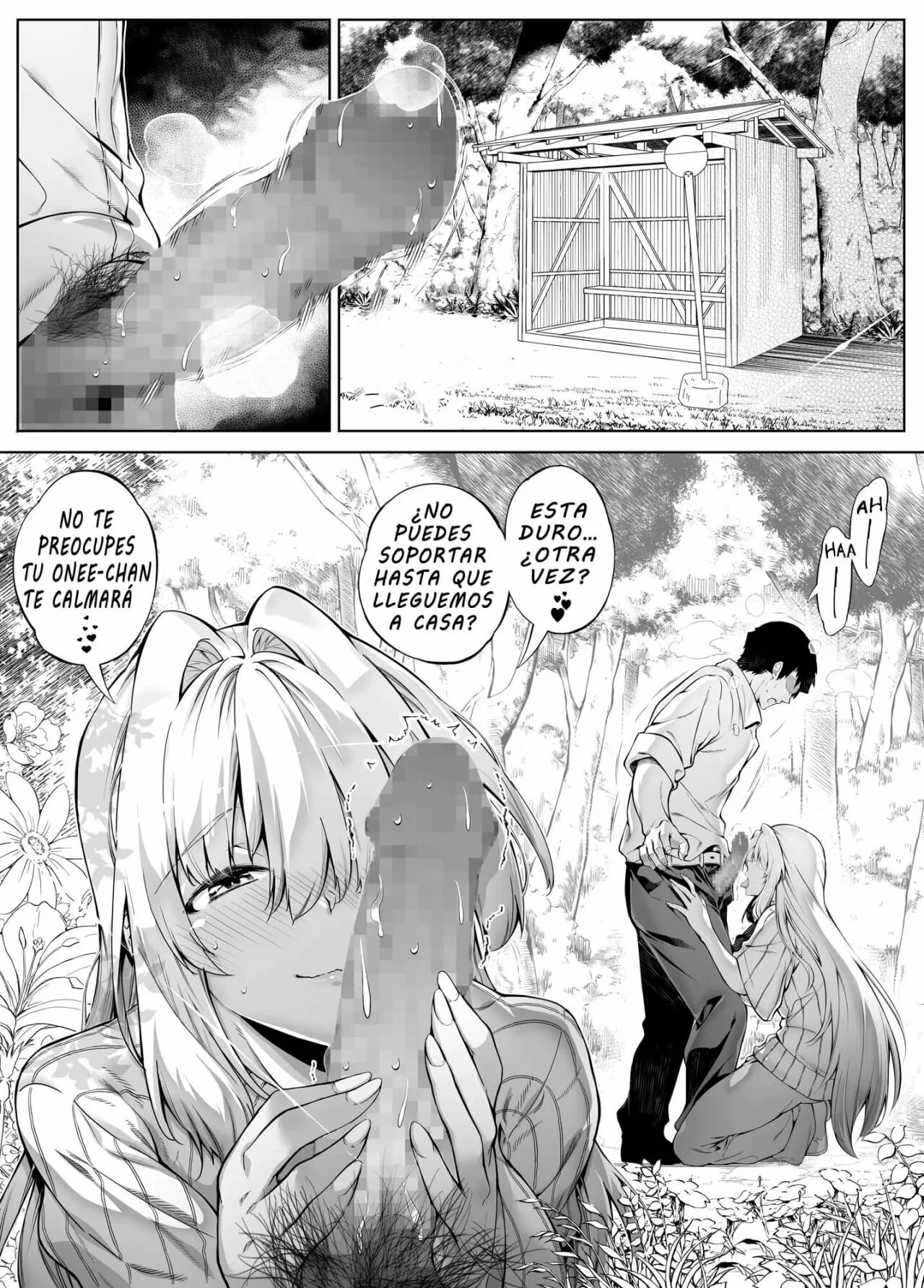[Suiren no Yado (Asakawa)] Natsu no Yari Naoshi 3 -Inaka to Hanare to Bijin Shimai- | Reconciliacion en el Verano -Las Hermosas Hermanas Alejadas en el Campo- 3 [Spanish] [Kiss-shot Acerola-Orion Heart-Under-Blade] image number 7