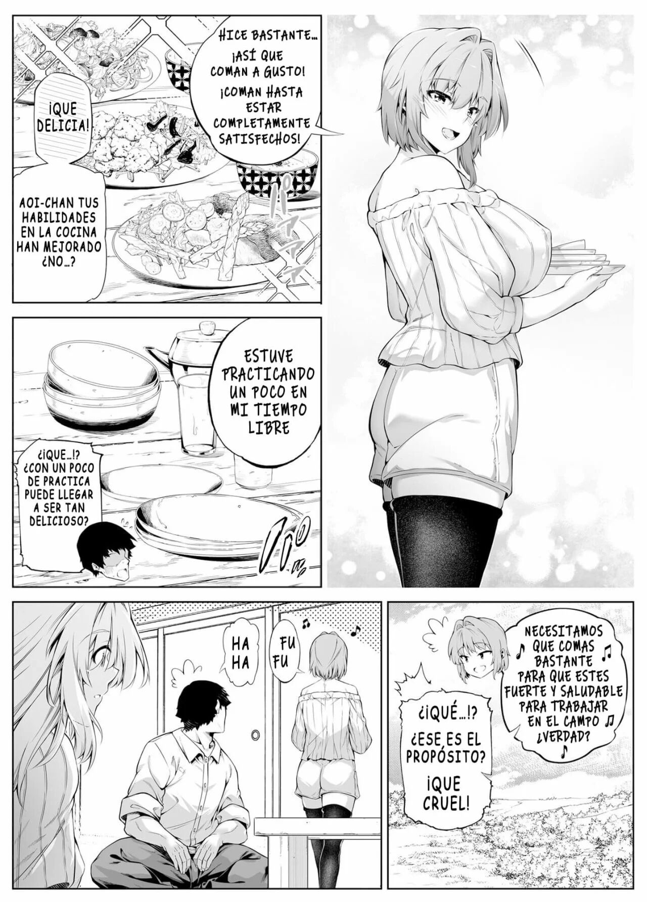 [Suiren no Yado (Asakawa)] Natsu no Yari Naoshi 3 -Inaka to Hanare to Bijin Shimai- | Reconciliacion en el Verano -Las Hermosas Hermanas Alejadas en el Campo- 3 [Spanish] [Kiss-shot Acerola-Orion Heart-Under-Blade] image number 25