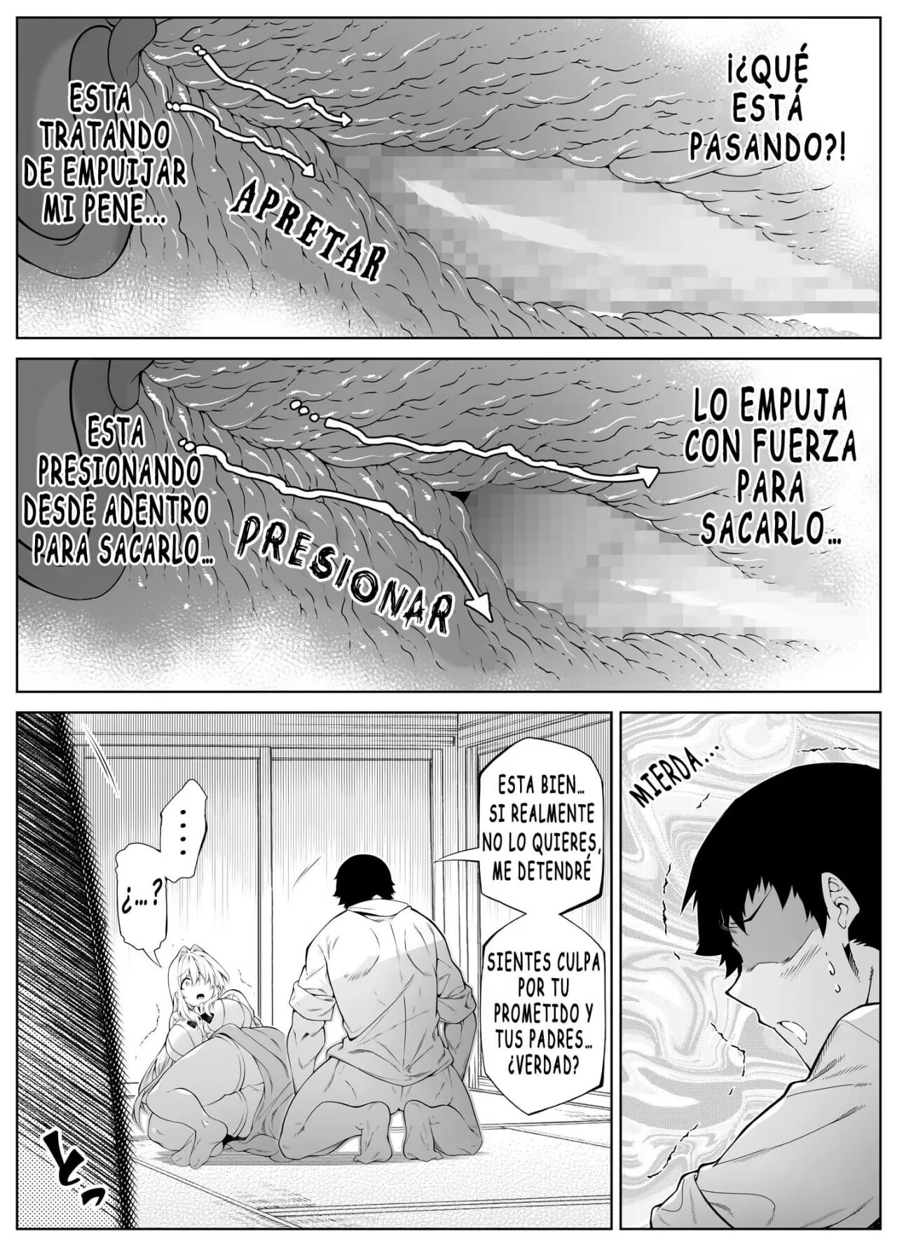 [Suiren no Yado (Asakawa)] Natsu no Yari Naoshi 3 -Inaka to Hanare to Bijin Shimai- | Reconciliacion en el Verano -Las Hermosas Hermanas Alejadas en el Campo- 3 [Spanish] [Kiss-shot Acerola-Orion Heart-Under-Blade] image number 47