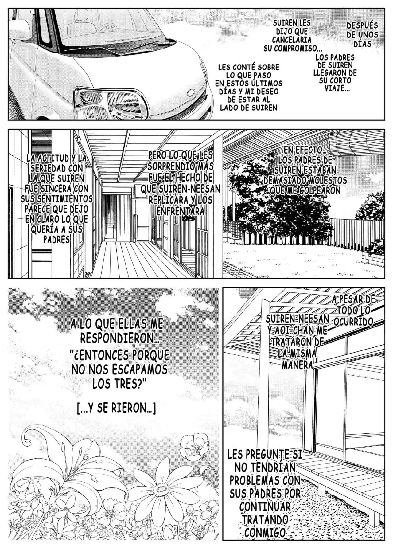 [Suiren no Yado (Asakawa)] Natsu no Yari Naoshi 3 -Inaka to Hanare to Bijin Shimai- | Reconciliacion en el Verano -Las Hermosas Hermanas Alejadas en el Campo- 3 [Spanish] [Kiss-shot Acerola-Orion Heart-Under-Blade] image number 103