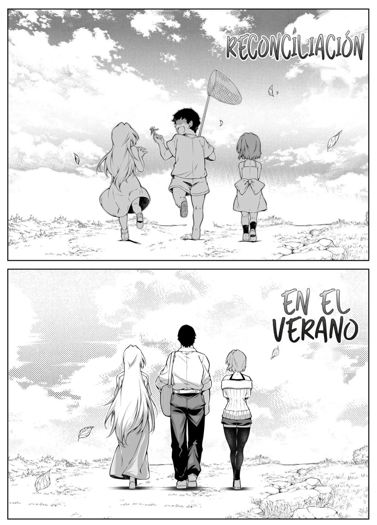 [Suiren no Yado (Asakawa)] Natsu no Yari Naoshi 3 -Inaka to Hanare to Bijin Shimai- | Reconciliacion en el Verano -Las Hermosas Hermanas Alejadas en el Campo- 3 [Spanish] [Kiss-shot Acerola-Orion Heart-Under-Blade] image number 104