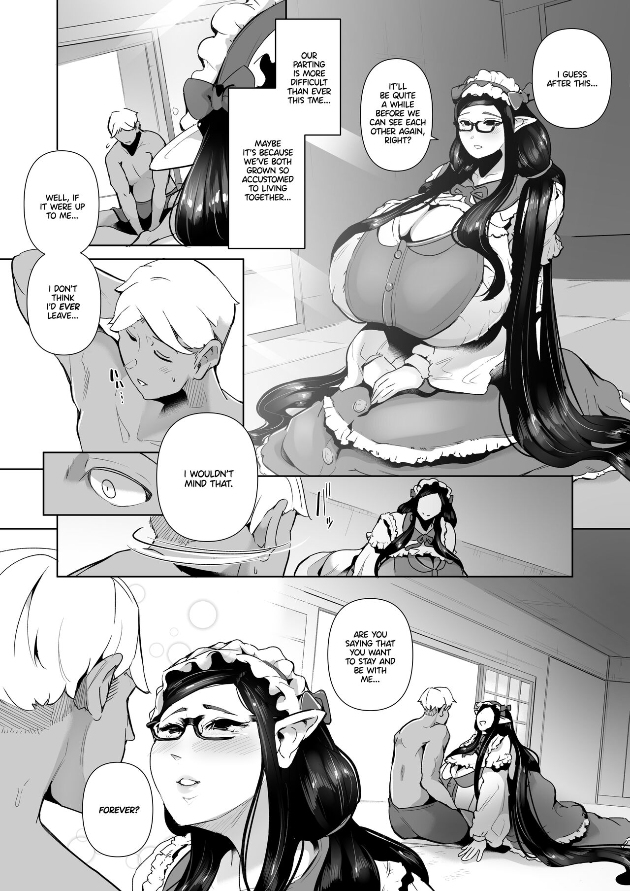 [Noumusai (Miyashiro Yousuke)] The Hot and Pervy Promise I Made to My Plump and Busty Elf Auntie [English] [blunt420xxx] [Digital] numero di immagine  39