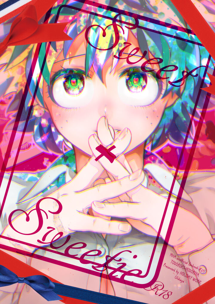 (C102) [Kyujitsusyukkin (Chikaya)] Sweet x Sweetie (Boku no Hero Academia) [Sample] 이미지 번호 1