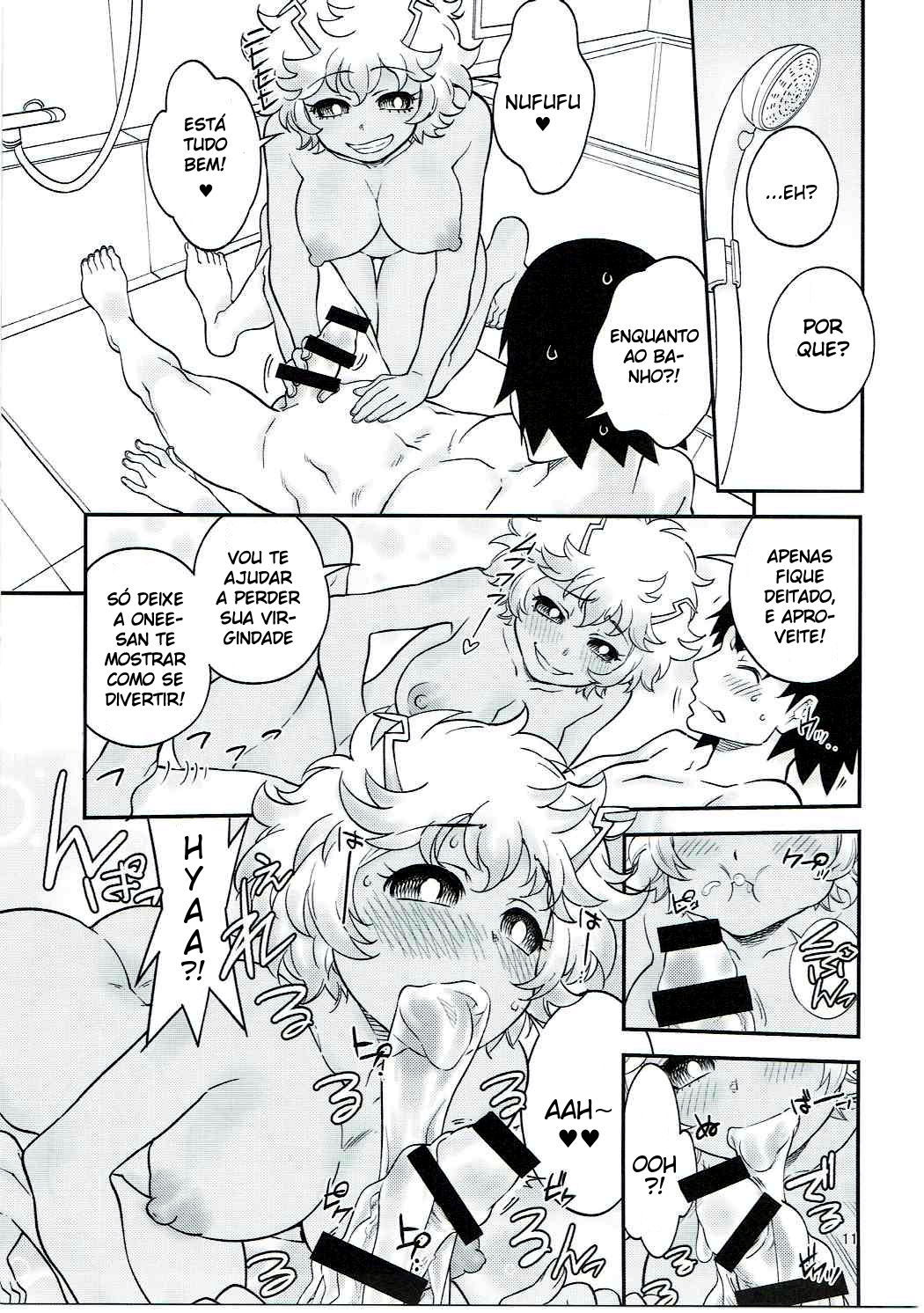 (C91) [HEADROOM (Sakawaki Herodai)] H ERO!! 2 -Side A(Ashido Mina)- Sakawaki Herodai Kojinshi (Boku no Hero Academia) [Portuguese-BR] 10eme image