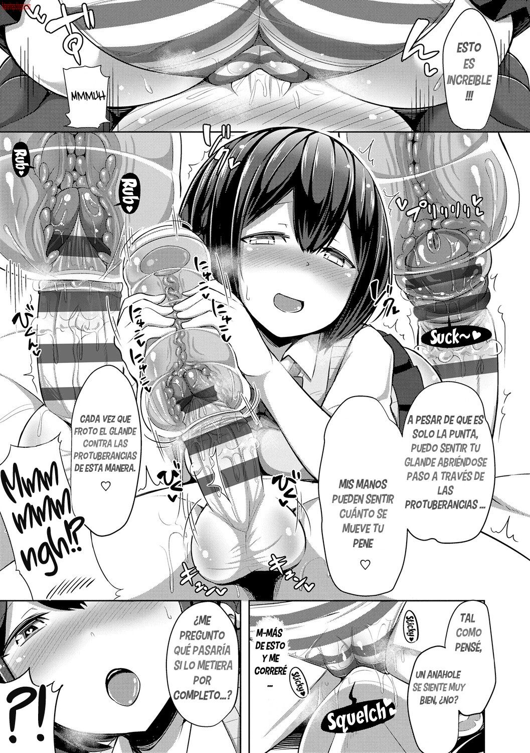 [HANABi] Afterschool ♥ Onahole~ (Jouzu ni Pyuppyu Dekiru kana) [Spanish] [Bananare22] [Digital] image number 9