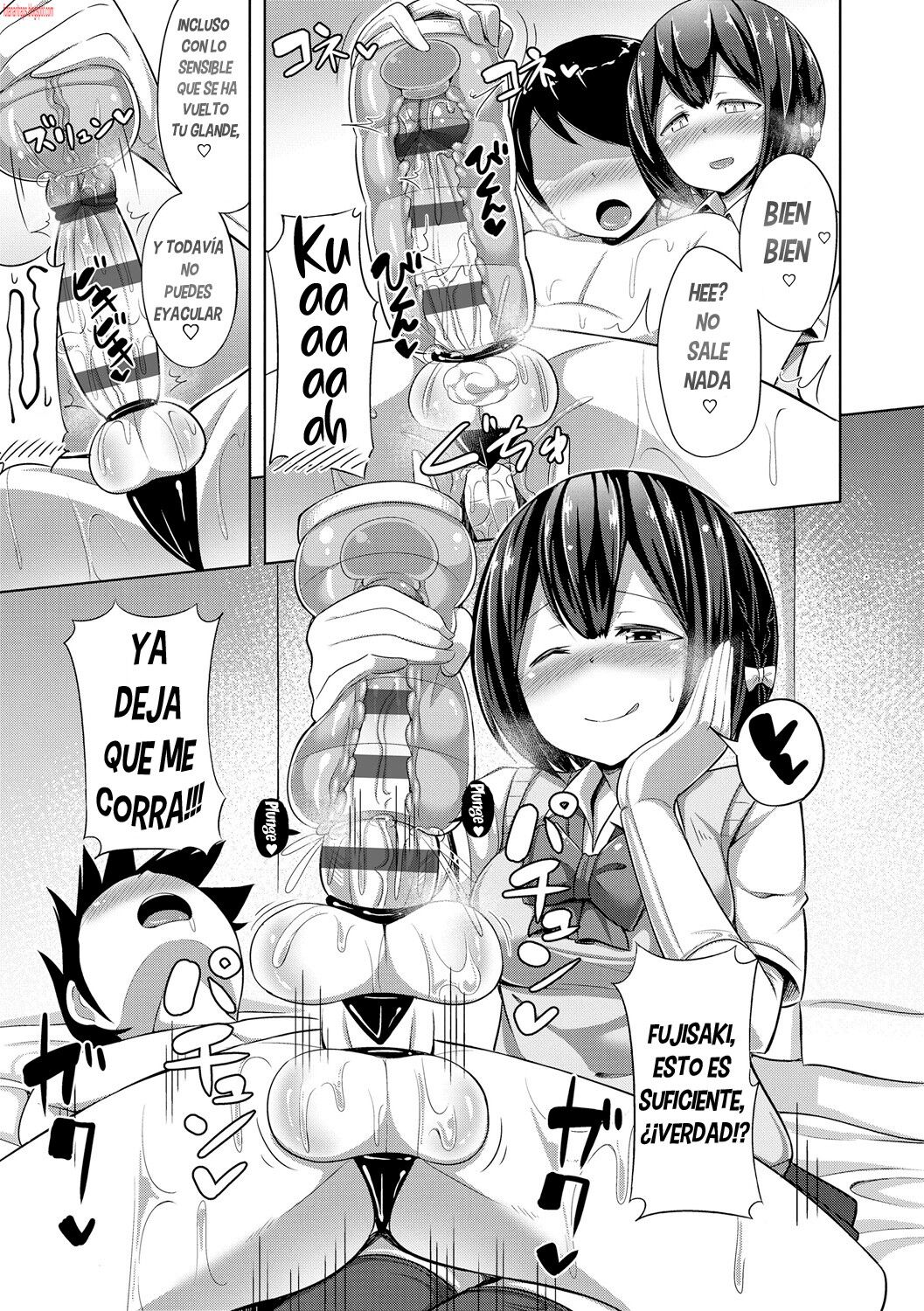 [HANABi] Afterschool ♥ Onahole~ (Jouzu ni Pyuppyu Dekiru kana) [Spanish] [Bananare22] [Digital] image number 21