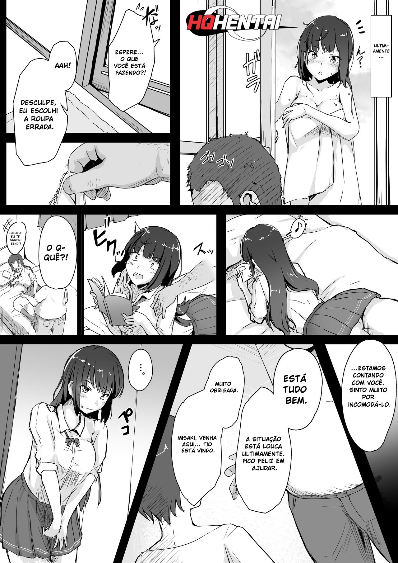 [Maimu Maimu (Kudou Maimu)] Mei to Oji-san | Niece and Uncle [Portuguese] 图片编号 6