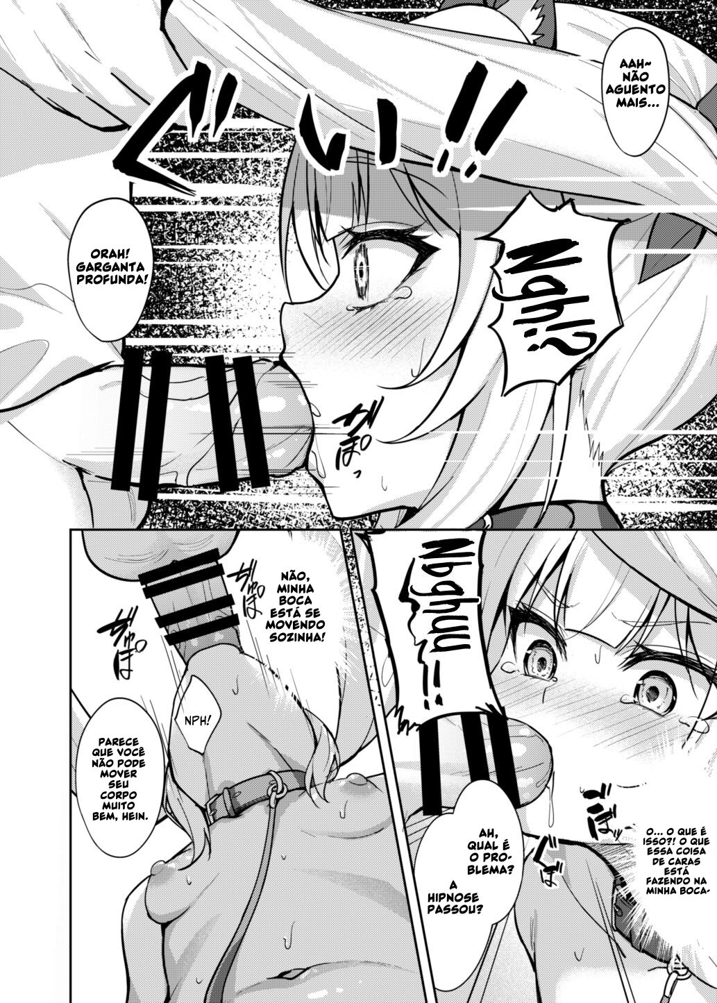 [Brave Chicken (Alex)] Mesugaki Wakarase Saimin | Bitch Girl Obedience Hypno [Portuguese] imagen número 16