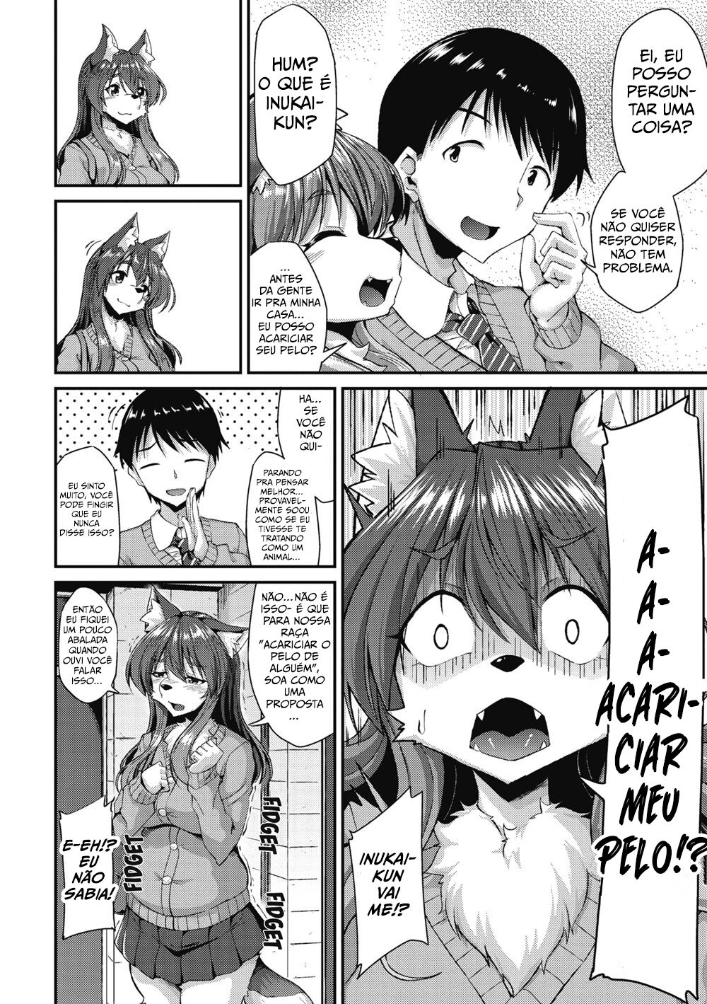 [Nokoppa] Mofumofu Lover! (COMIC GAIRA Vol. 06) [Portuguese] 图片编号 2