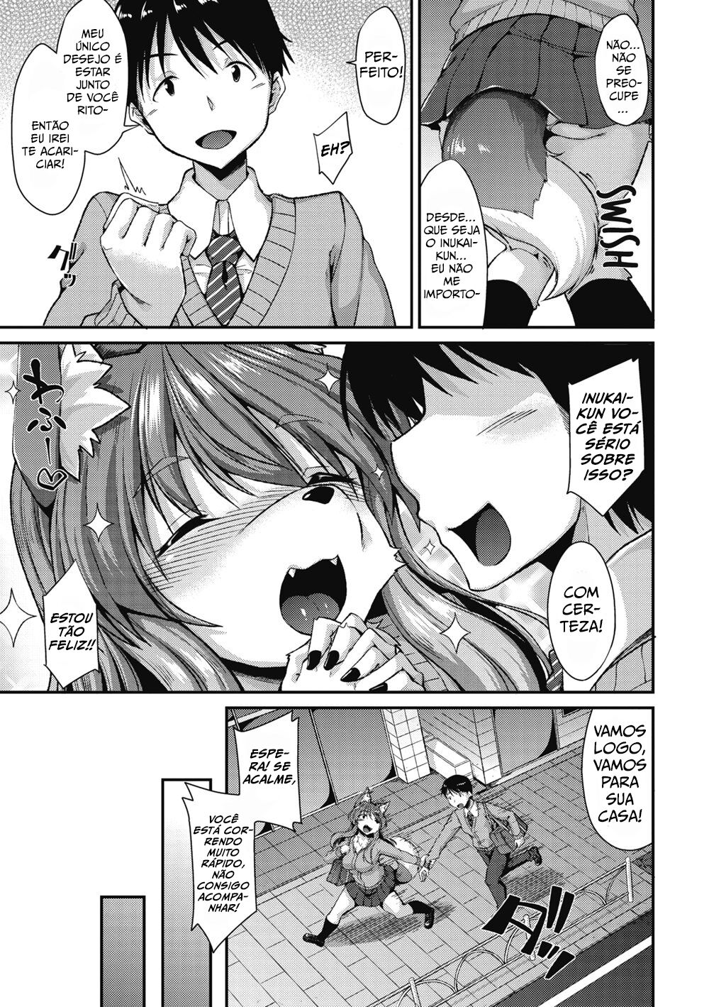 [Nokoppa] Mofumofu Lover! (COMIC GAIRA Vol. 06) [Portuguese] 图片编号 3